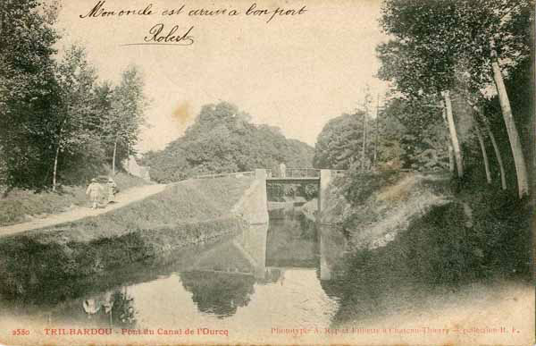 2580 - TRILBARDOU - Pont du Canal de l'Ourcq